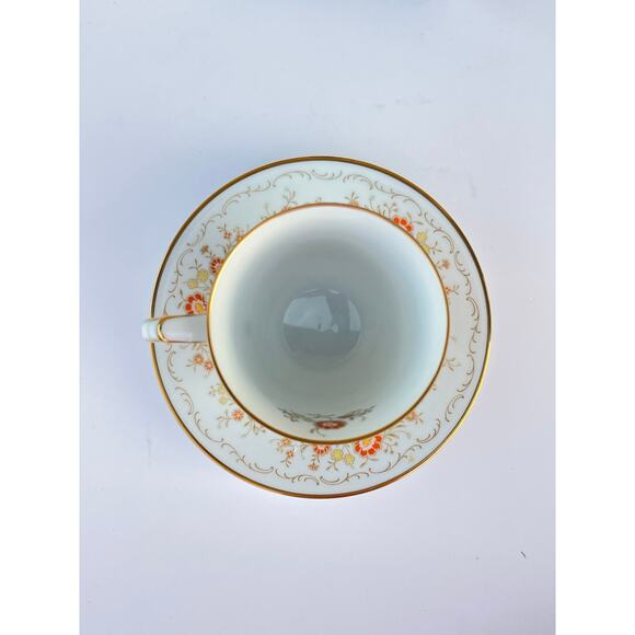 Noritake "Inspiration" tea cup and saucer set, pattern number 2607 - Picture 3 of 6